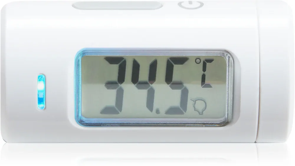 Термометр Munchkin Mini Thermometer инфракрасный бесконтактный, лобный, с чехлом, 1 шт
