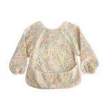 Слюнявчик детский Mushie Long Sleeve Bib с рукавами, текстильный, 1 шт — фото 1