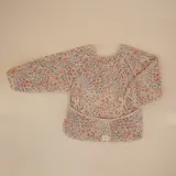 Слюнявчик детский Mushie Long Sleeve Bib с рукавами, текстильный, 1 шт — фото 2