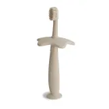 Зубная щётка детская Mushie Learning Toothbrush обучающая, эргономичная, 1 шт Star Shifting Sand — фото 1