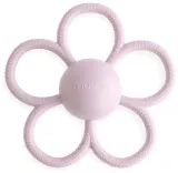 Прорезыватель-погремушка Mushie Rattle Teether Toy силиконовый, розовый, 1 шт Soft Lilac — фото 1