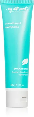 Зубная паста мятная My White Secret Toothpaste Smooth Mint с фторидом натрия, отбеливающая, 60 г