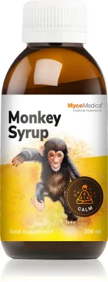 Биологически активная добавка MycoMedica Monkey Syrup, сироп, для детей, 200 мл