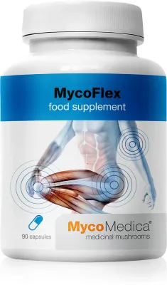 Биологически активная добавка MycoMedica MycoFlex, в капсулах, для костей, связок и хрящей, 90 капсул