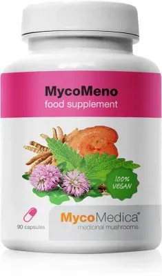 Биологически активная добавка MycoMedica MycoMeno, в капсулах, с грибными экстрактами, 90 капсул