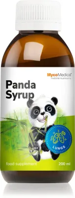 Биологически активная добавка MycoMedica Panda Syrup, сироп, для жизненного тонуса, 200 мл