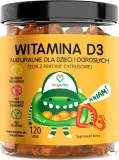 Жевательные пастилки MyVita Naturalne Zelki Witamina D3 для детей и взрослых, 120 шт — фото 1
