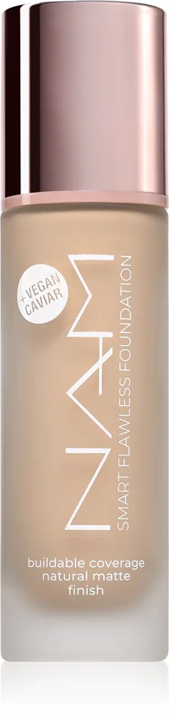 Тональное средство NAM Smart Flawless матирующее, среднее покрытие, 30 мл, оттенок 6 Sand