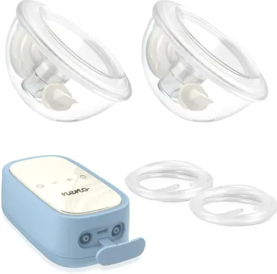 Молокоотсос NENO Velo Double Handsfree двойной, беспроводной, 1 шт