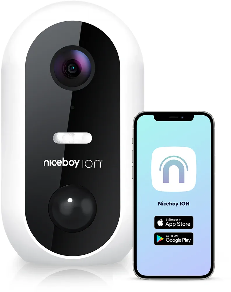 Радионяня с камерой Niceboy ION Guardian G2, аудио и видео, с ночным режимом, 1 шт