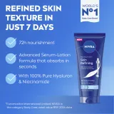 Молочко для тела NIVEA Skin Refining увлажняющее, атласная текстура кожи, 200 мл — фото 2