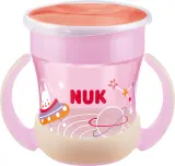 Непроливайка NUK Magic Cup Night с краем 360 градусов, розовая, от 6 месяцев, 160 мл — фото 1