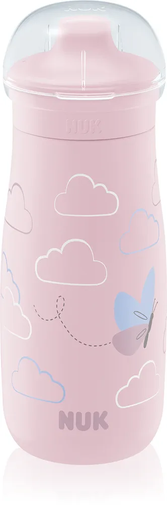 Бутылочка NUK Mini-Me Sip для напитков, розовая, для детей от 9 месяцев, 300 мл Pink 9m+