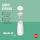 Бутылочка NUK Mini-Me Sip для напитков, розовая, для детей от 9 месяцев, 300 мл Pink 9m+ — фото 3