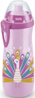 Поильник NUK Sports Cup Chameleon спортивный, непроливайка, 450 мл 24+ m