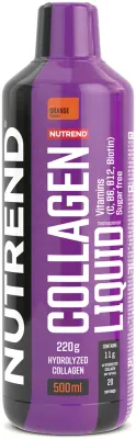 Жидкий коллаген Nutrend Collagen Liquid для суставов, со вкусом апельсина, 500 мл smak orange