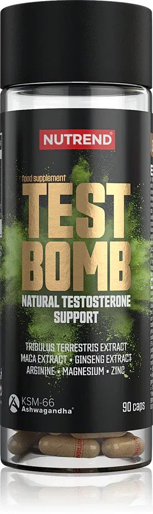 Добавка с экстрактом трибулуса Nutrend TEST BOMB, 126 г