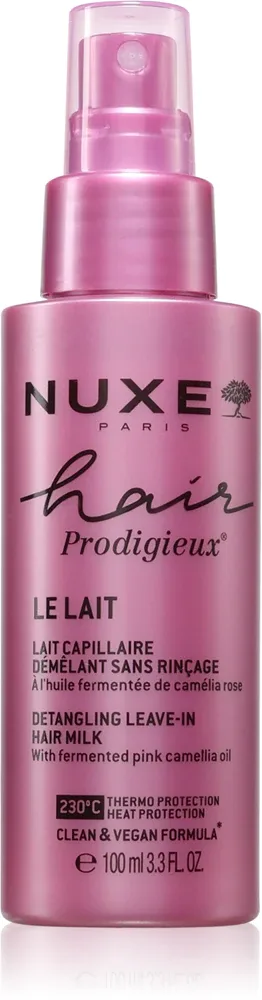 Молочко для волос Nuxe Hair Prodigieux Le Lait несмываемое, термозащита, 100 мл