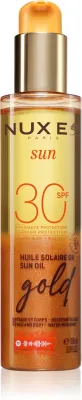 Масло для загара Nuxe Sun Oil Gold SPF 30 для лица и тела, питательное, 150 мл SPF 30
