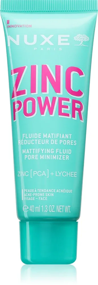 Флюид для лица Nuxe Zinc Power Mattifying Fluid матирующий, с цинком, против несовершенств, 40 мл