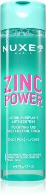 Тоник для лица Nuxe Zinc Power Purifying And Spot Control Toner с цинком, для жирной кожи, 200 мл