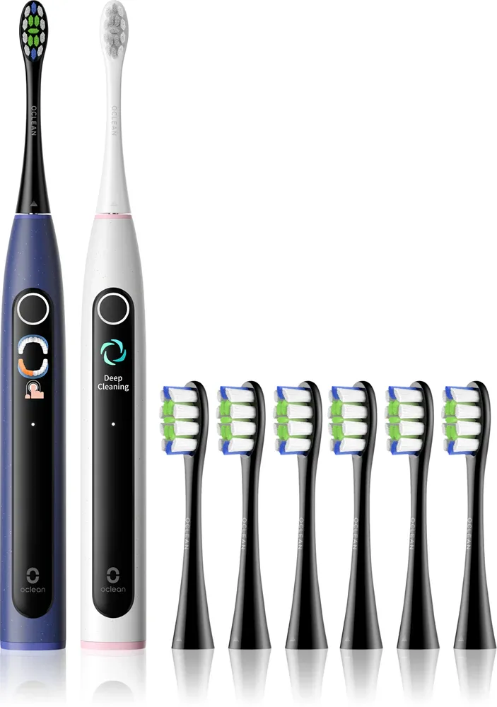 Подарочный набор Oclean X Lite звуковая щётка, подходит с брекетами и коронками