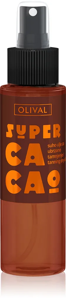 Масло-спрей для загара Olival SUPER Cacao ускоряющее загар, 100 мл
