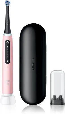 Электрическая зубная щётка Oral-B iO 5 с приложением, датчик давления, 1 шт Pink