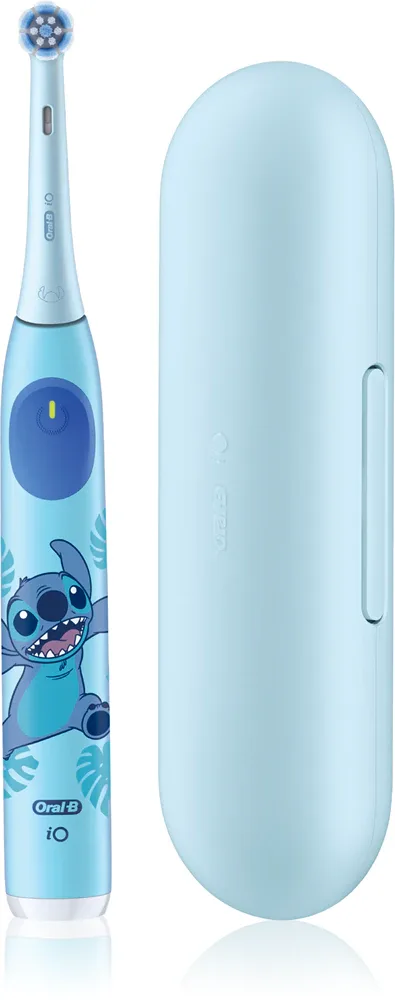 Электрическая зубная щётка Oral-B iO Kids Disney Stitch для детей от 6 лет, 1 шт z etui podróżnym 6 y+