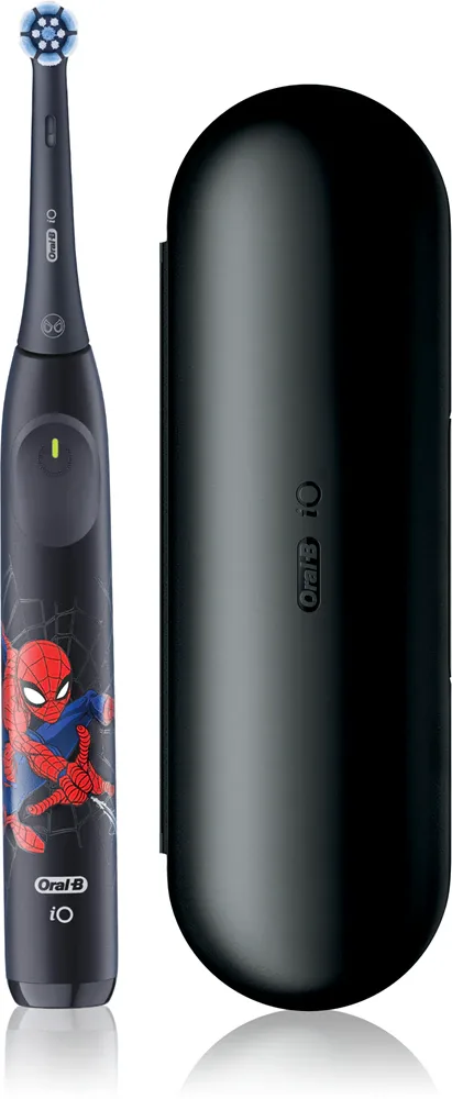 Электрическая зубная щётка Oral-B iO Kids Marvel Spiderman для детей от 6 лет, 1 шт z etui podróżnym 6 y+