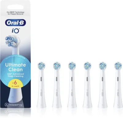 Сменные насадки Oral-B iO Ultimate Clean для электрической щётки, 6 шт