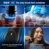 Набор Oral-B iO2 Clean Gentle из 2 электрических зубных щёток, 2 шт podwójne opakowanie Matt Black & Forest Green — фото 4