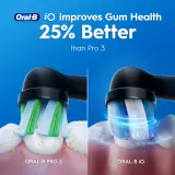 Набор Oral-B iO2 Clean Gentle из 2 электрических зубных щёток, 2 шт podwójne opakowanie Matt Black & Forest Green — фото 5