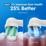 Электрическая зубная щётка Oral-B iO2 Clean Gentle с управлением одной кнопкой, 1 шт z etui podróżnym White — фото 5