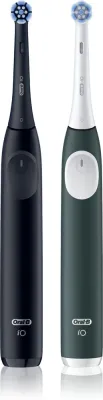 Электрическая зубная щётка Oral-B iO2 для профессиональной чистки зубов, 1 шт Matt Black & Forest Green