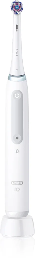 Электрическая зубная щётка Oral-B iO3 Clean White с 3 режимами чистки, 1 шт Quite White