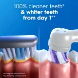 Электрическая зубная щётка Oral-B iO3 Clean White с 3 режимами чистки, 1 шт Quite White — фото 4