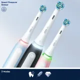 Электрическая зубная щётка Oral-B iO3 Matte Black с 3 режимами чистки, 1 шт Black — фото 2