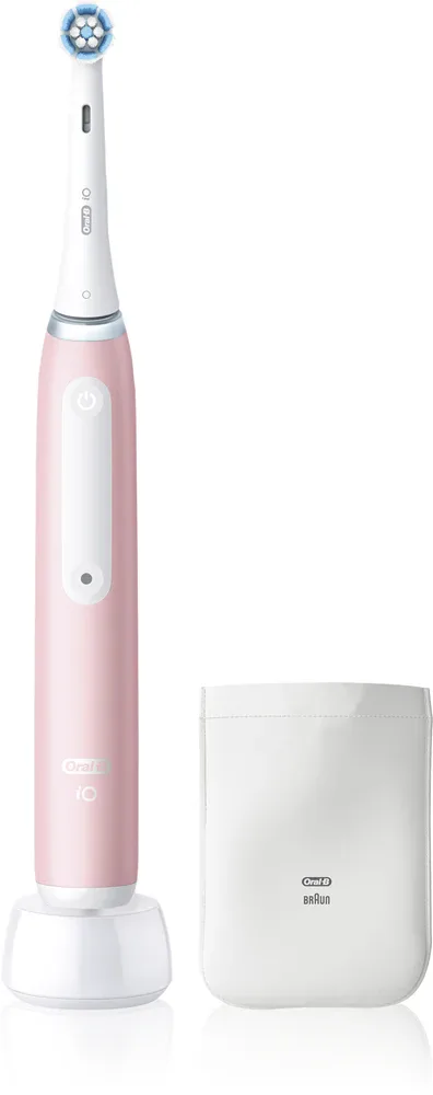 Электрическая зубная щётка Oral-B iO Sensi Clean с насадкой Gentle Care, 1 шт Blush Pink