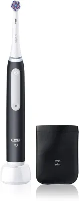 Электрическая зубная щётка Oral-B iO White Clean с насадкой Radiant White, 1 шт Matte Black