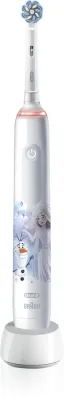 Электрическая зубная щётка детская Oral-B PRO Junior 6+ с приложением Disney Magic Timer, от 6 лет, 1 шт Frozen
