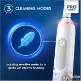 Электрическая зубная щётка детская Oral-B PRO Junior 6+ с приложением Disney Magic Timer, от 6 лет, 1 шт Frozen — фото 6