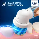 Электрическая зубная щётка Oral-B PRO Kids 3+ Frozen для детей от 3 лет, с чехлом, 1 шт dla dzieci Frozen — фото 4