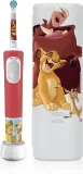Электрическая зубная щётка Oral-B PRO Kids 3+ The Lion King для детей от 3 лет, с чехлом, 1 шт dla dzieci — фото 1