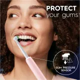 Электрическая зубная щётка Oral-B Pro Series 1 с таймером, розовая, 1 шт — фото 3