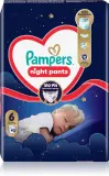 Подгузники-трусики Pampers Night Pants Size 6 с индикатором влажности, 40 шт — фото 1