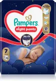 Подгузники-трусики Pampers Night Pants Size 7 с индикатором влажности, 35 шт — фото 1