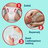 Подгузники-трусики Pampers Premium Care Pants Size 4 с быстрым впитыванием, 58 шт — фото 2