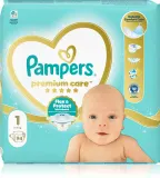 Подгузники одноразовые Pampers Premium Care Size 1 для веса 2-5 кг, 72 шт — фото 1