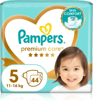 Подгузники Pampers Premium Care Size 5 со слоем DermaComfort, до 12 часов, 44 шт